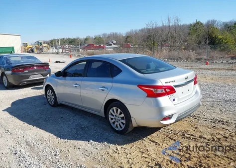 2016 Nissan Sentra S из США, поврежденный, VIN 3N1AB7AP3GY292720